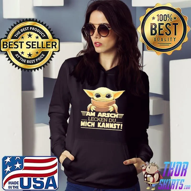 Funny Official Baby Yodda Am Arsch Lecken Du Mich Kannst T-Shirt