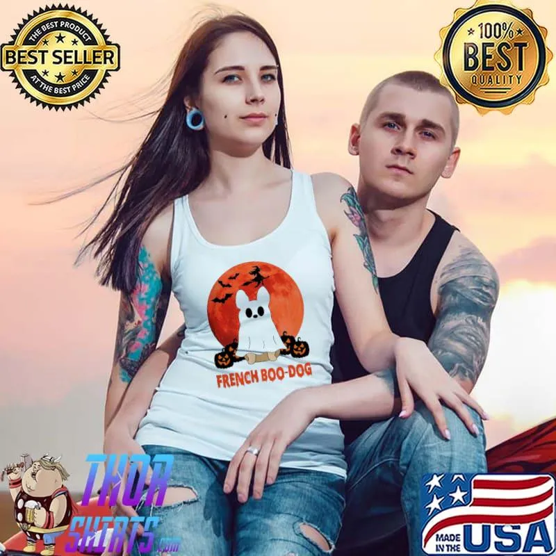 Funny Premium French Boo Dog Shirt Tank Top