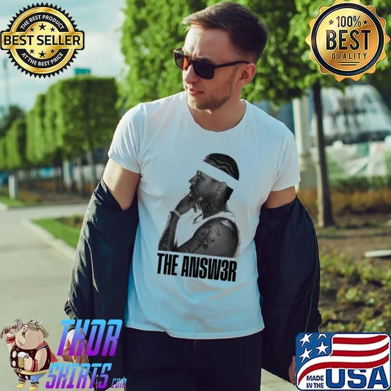 Funny the Answer Allen Iverson Shirt Unisex