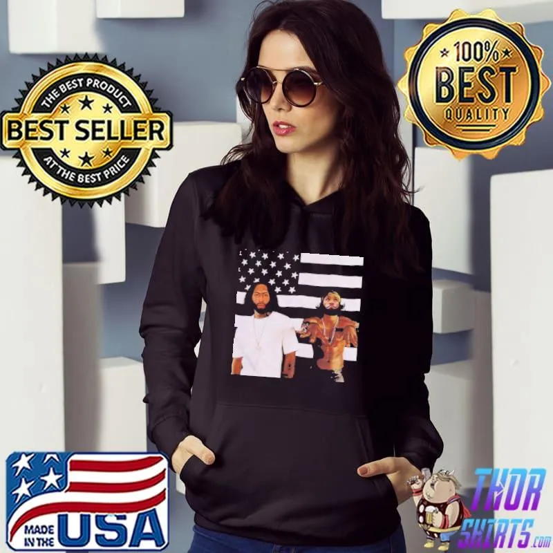 Funny Top The American Flag On Rap Album Covers Throughout History Shirt