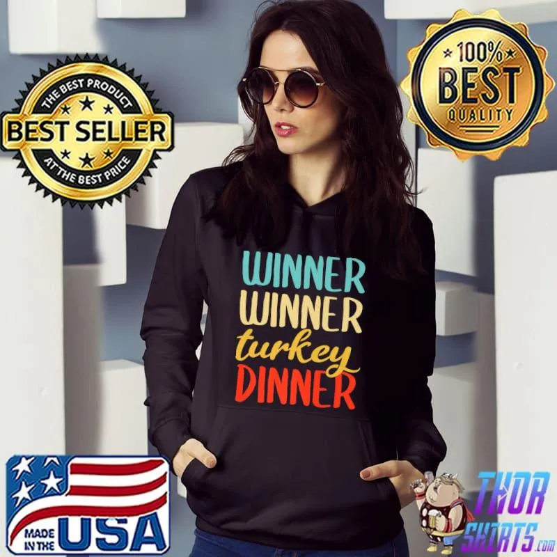 Funny winner Winner Turkey Dinner Fall Funny Thanksgiving Premium T-Shirt
