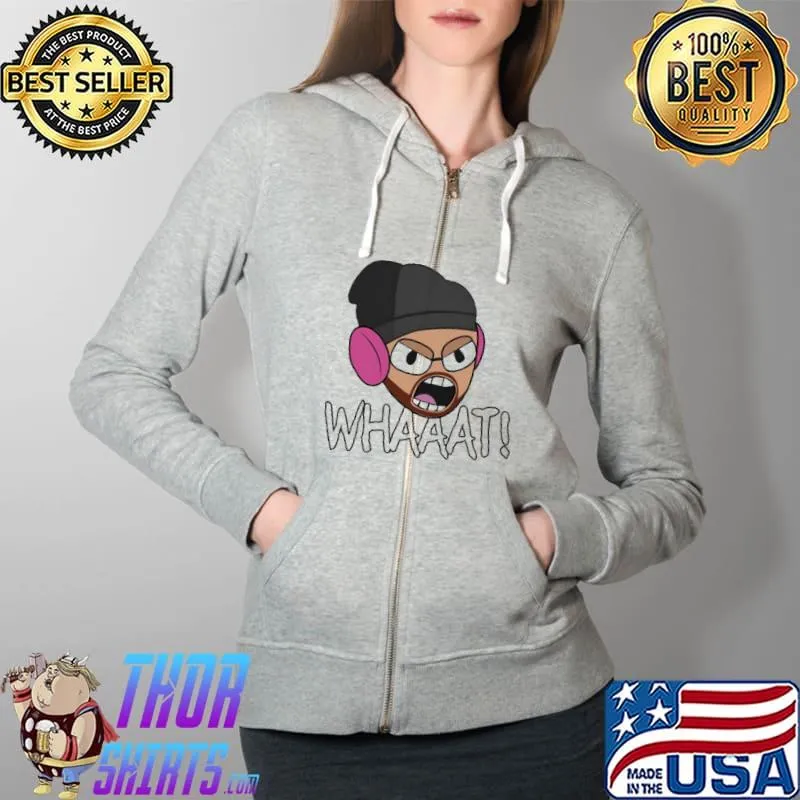 Funny Wolfy Playz Whaaat New 2021 T Shirt Full Zip Hooded