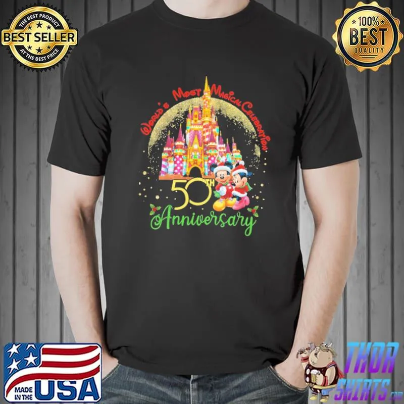 Funny World's Most Magical Celebreation 50th Anniversary Shirt