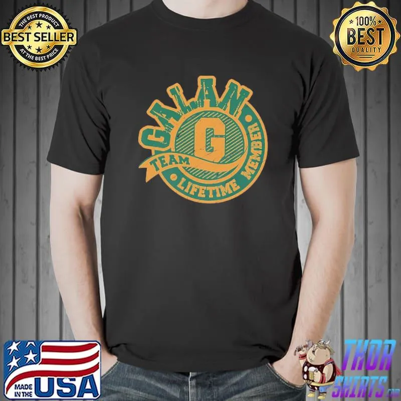 Galan Team Lifetime Memver Vintage Shirt Unisex
