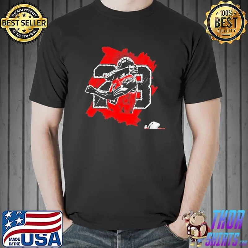 GOAT 23 To Match Air Jordan 5 Retro Raging Bull Shirt Unisex