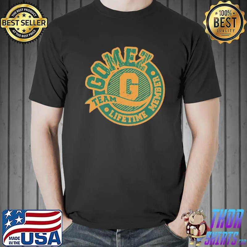 Gomez Team Lifetime Memver Vintage Shirt Unisex