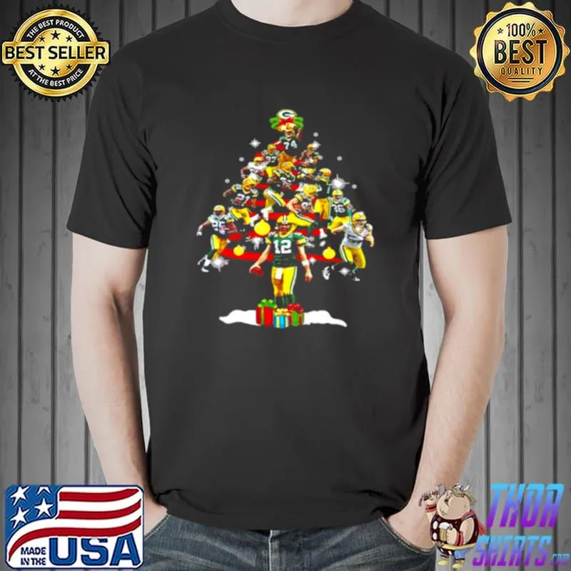Green Bay Team Player Packers Christmas Tree Unisex