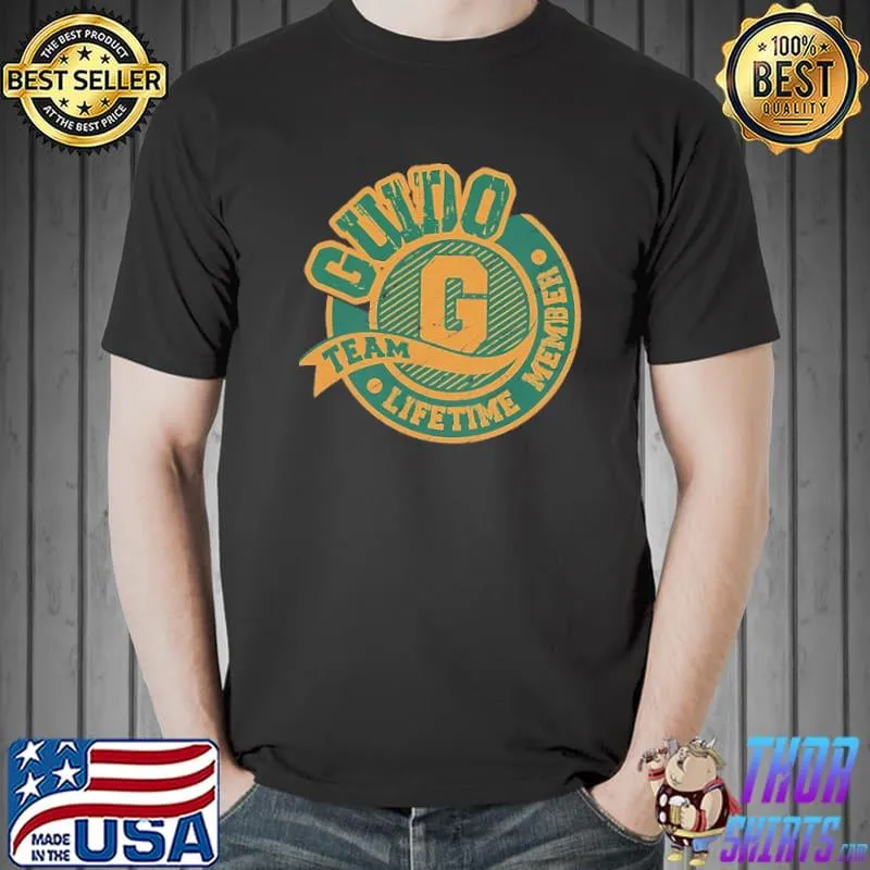 Guido Team Lifetime Memver Vintage Shirt Unisex