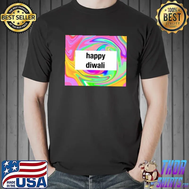 Happy Diwali Colorful T-Shirt Unisex