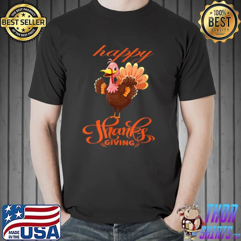 Happy Turkey Day Funny Thanksgiving 2021 Autumn Fall Season T Shirt Unisex