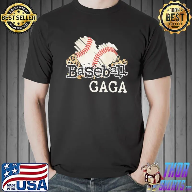 Heart Baseball Gaga Shirt Unisex