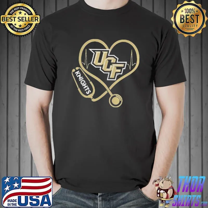 Heartbeat Nurse love UCF Knights Unisex