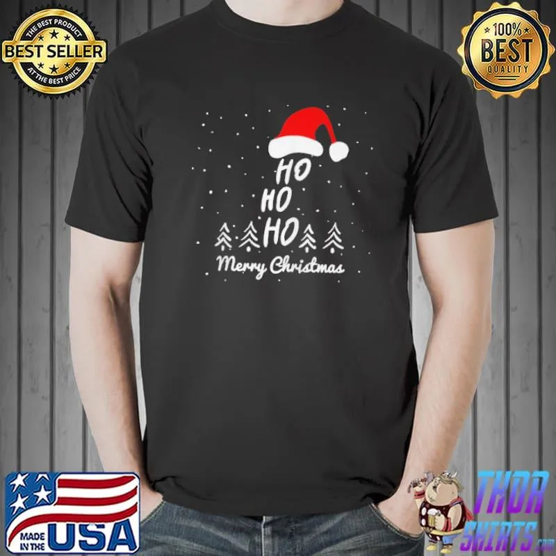 Ho ho ho merry christmas santa claus hat Unisex