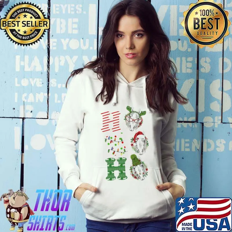 Horse Ho Ho Ho Christmas Shirt