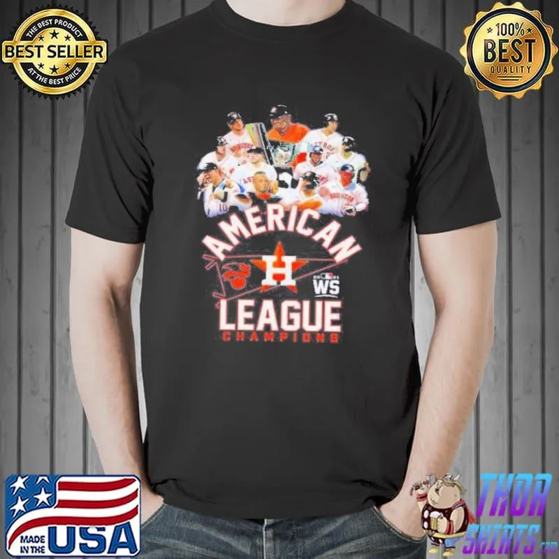 Houston Astros American League Champions 2021 World Series Shirt Unisex