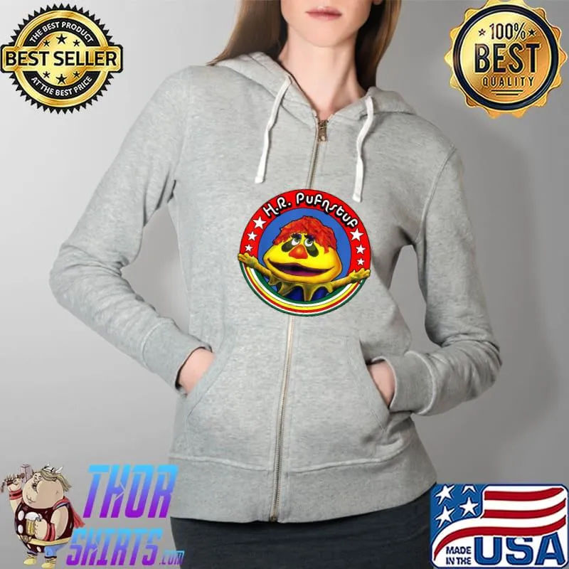 HR PUFNSTUF T-Shirt Full Zip Hooded