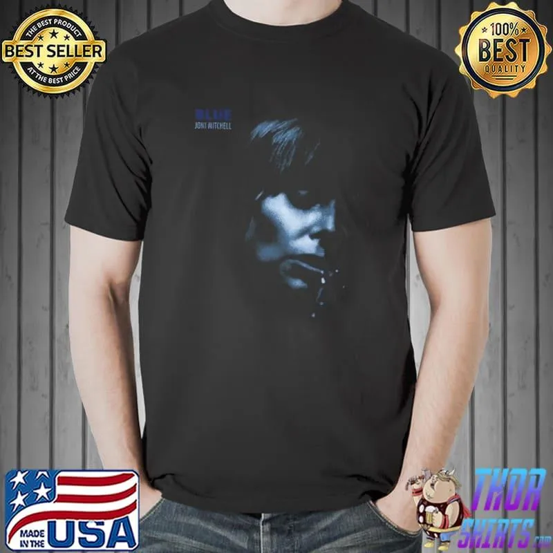 Joni Mitchell Blue Shirt Unisex