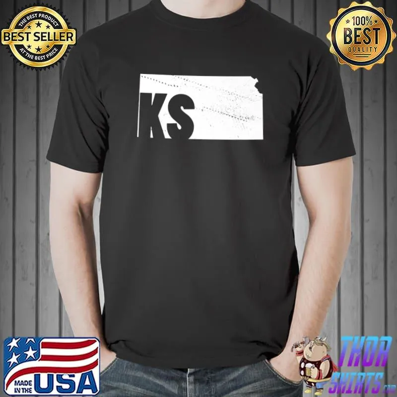 Kansas State Pride, Kansas Postal Code Premium T-Shirt Unisex