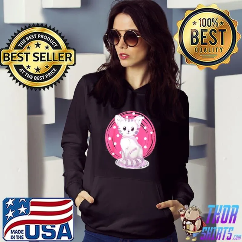 KIDS CAT KITTEN KITTY GIRL SHIRT