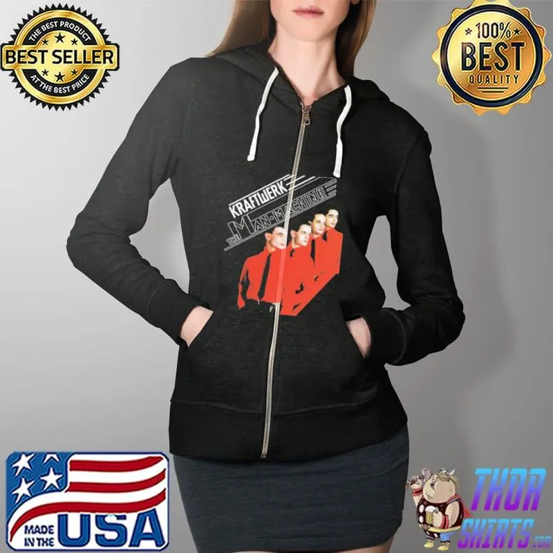 Kraftwerk The Man Machine Shirt Full Zip Hooded