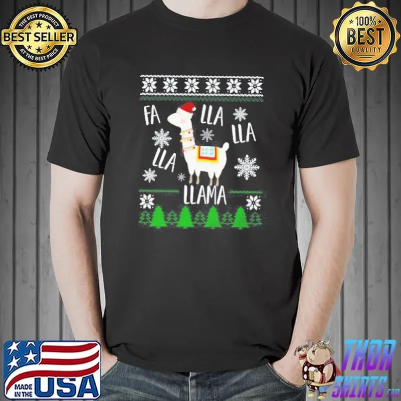 LA LLA LLA LLA LLAMA SHIRT Unisex