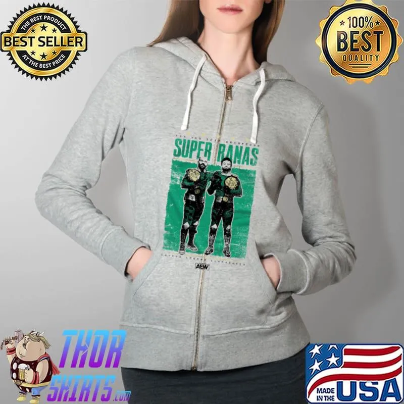 Las Super Ranas - Living Legend Luchadores Shirt Full Zip Hooded