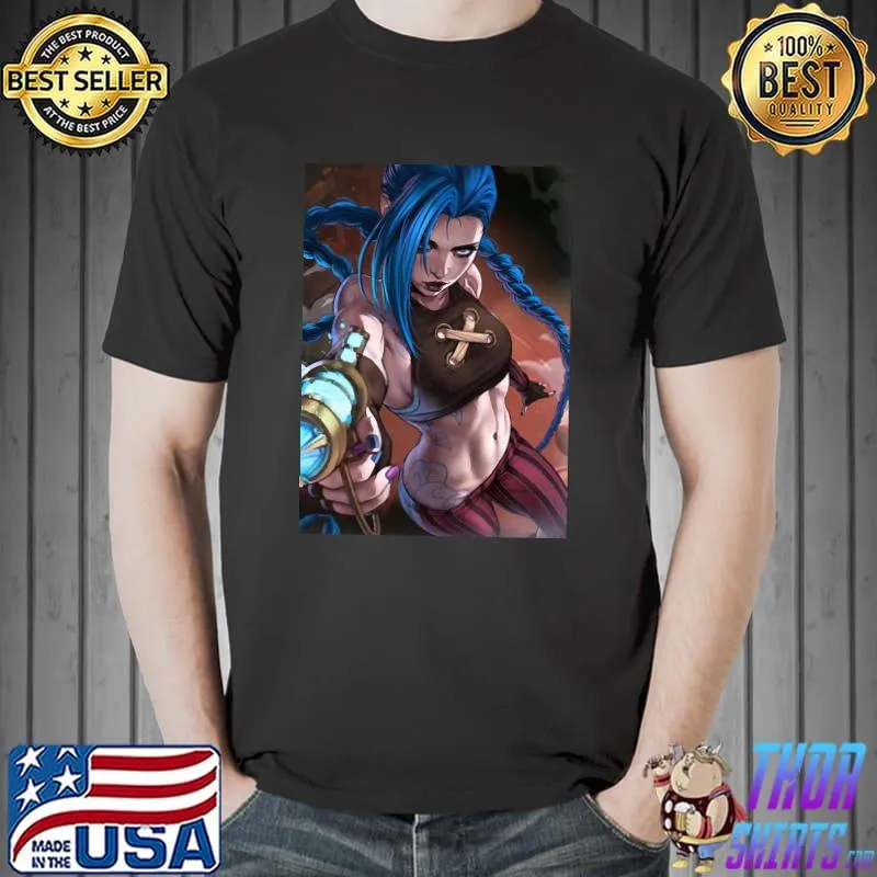 Legends Of Arcane Vi Jinx Lol Unisex T-Shirt Unisex