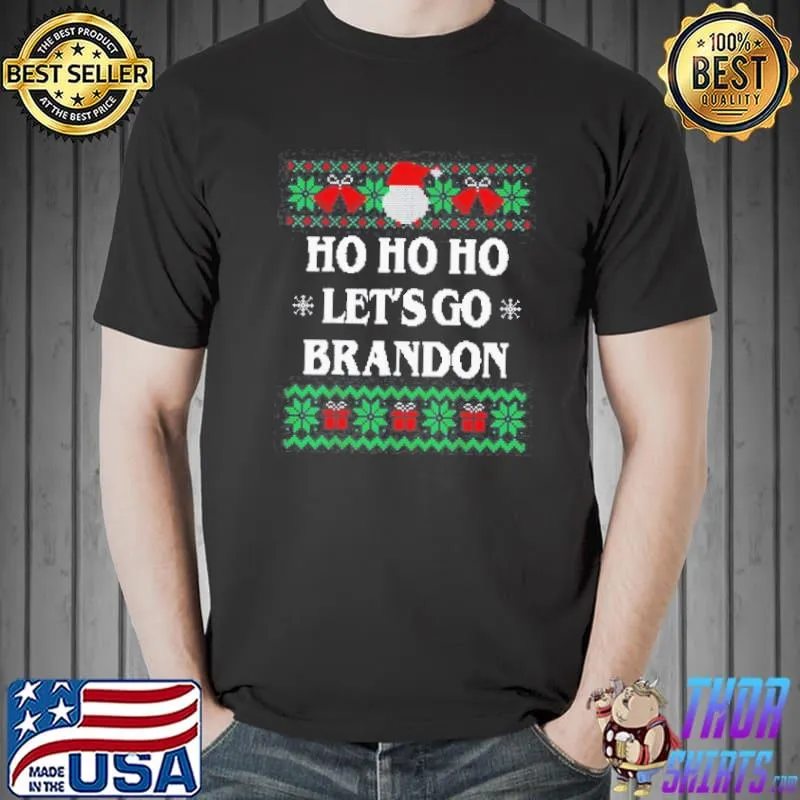 LETS GO BRANDON UGLY CHRISTMAS SHIRT Unisex