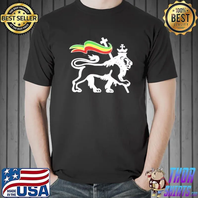 Lion of Judah Flag Shirt Unisex