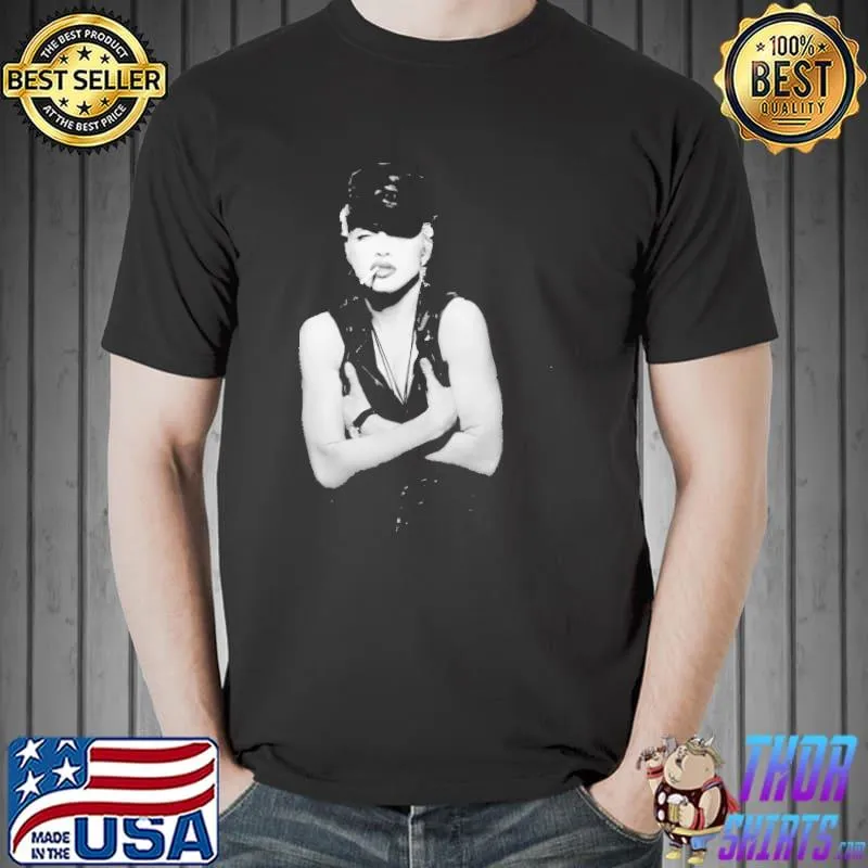Madonna Smoking Retro Birthday Present Shirt Unisex