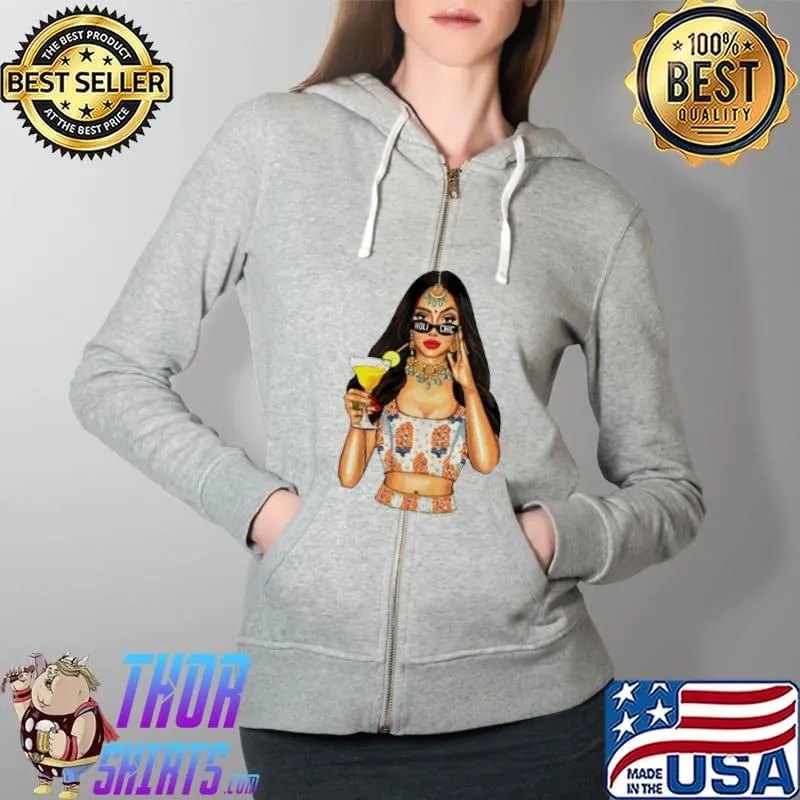Margarita Holi Chic Diwali 2021 s Full Zip Hooded