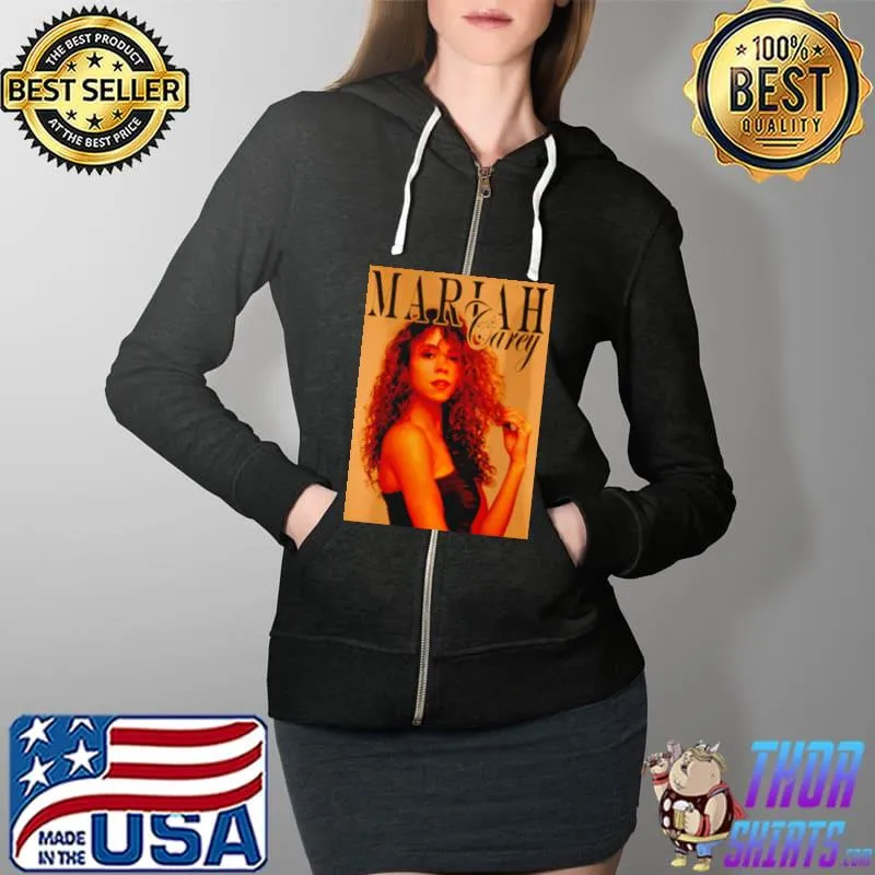 Mariah Carey Poster Shirt Full Zip Hooded