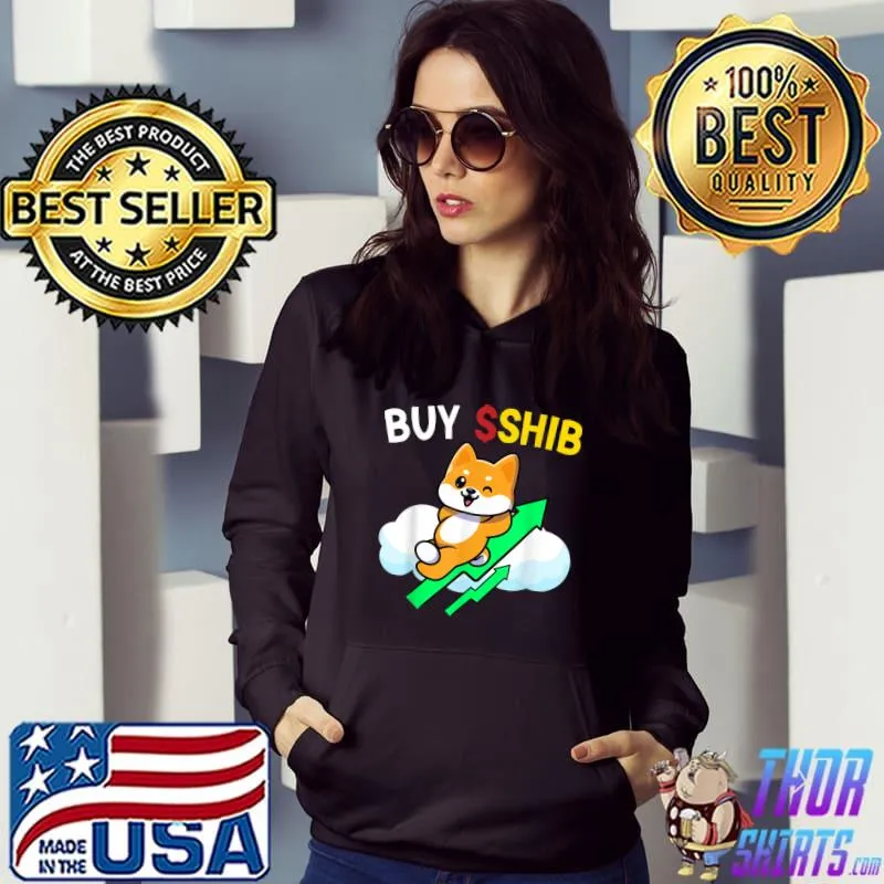 Mens Shib Army Buy Shib Coin Shiba Inu memecoin currency meme T-Shirt Hoodie