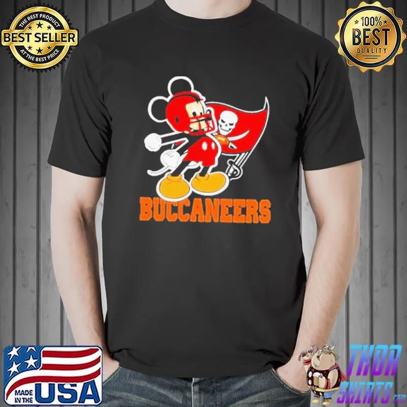MICKEY TAMPA BAY BUCCANEERS SHIRT Unisex
