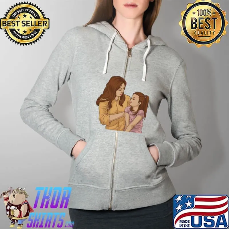 Mothers Day Mom and Daughter s Full Zip Hooded