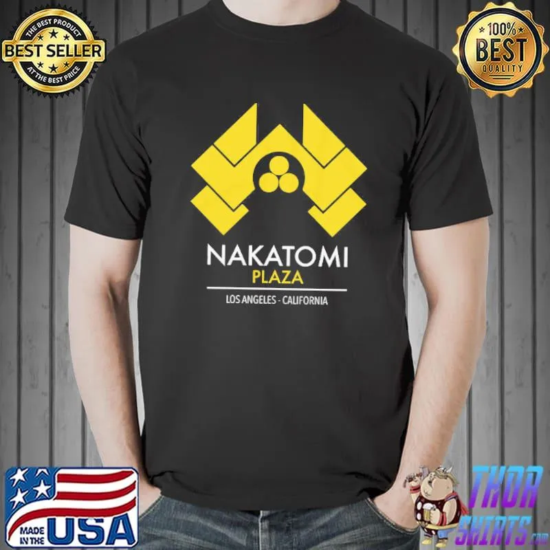 Nakatomi Plaza Los Angeles California Shirt Unisex