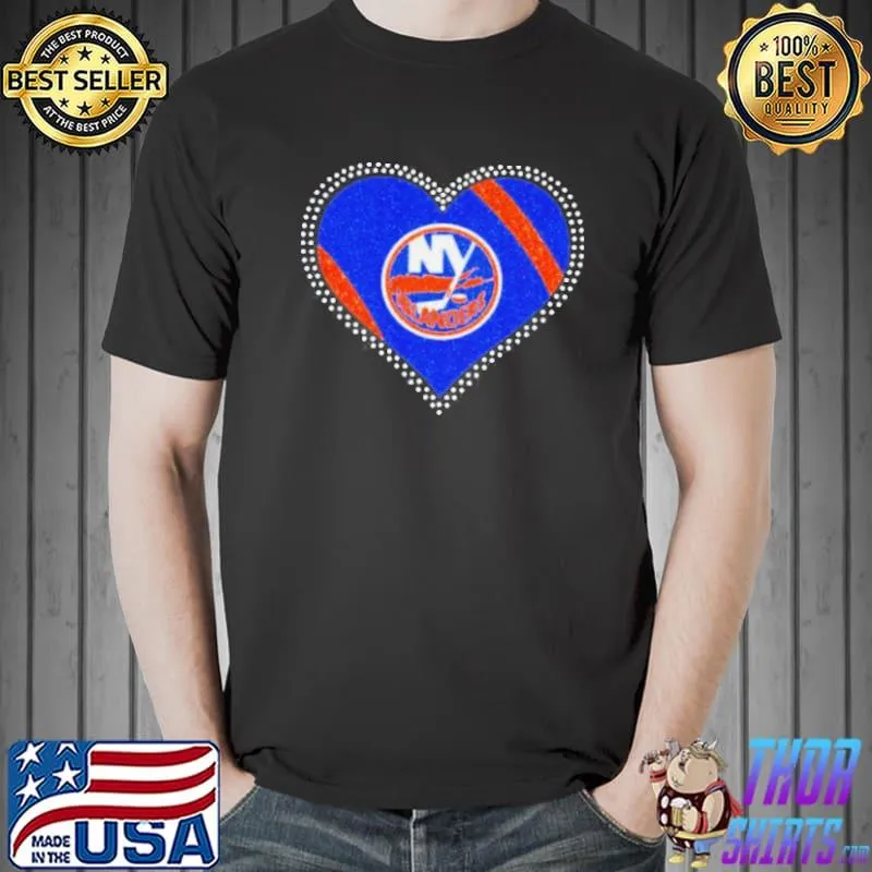NEW ISLANDERS DIAMOND HEART SHIRT Unisex