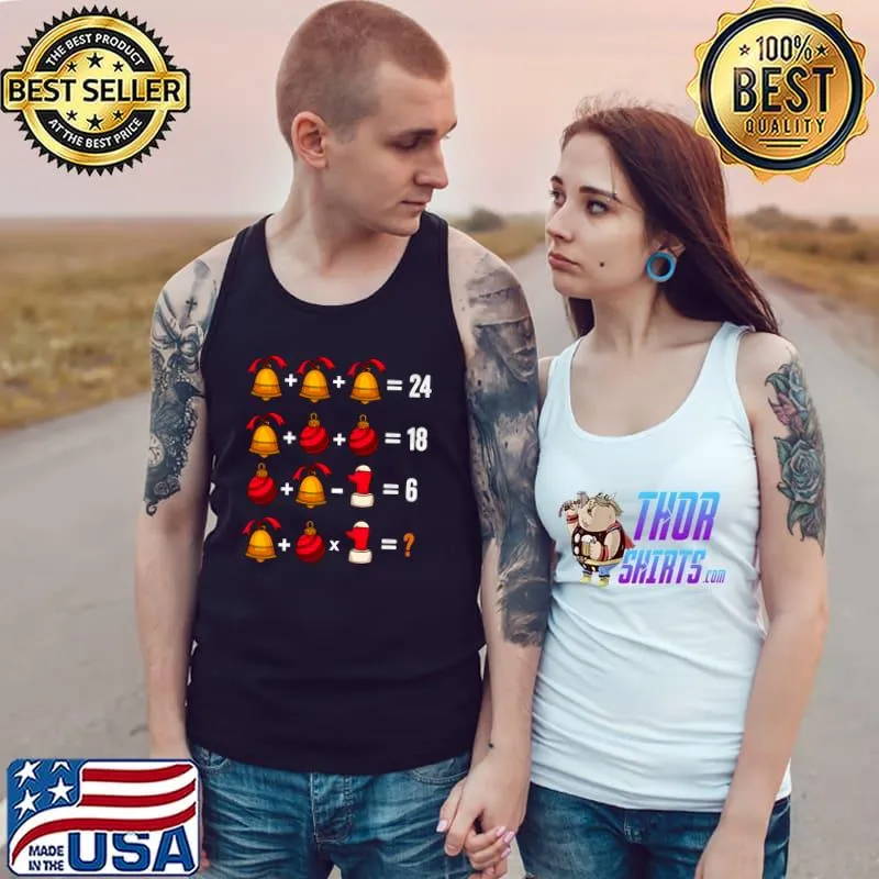 Nice 2021 Christmas Order of Operations Quiz Math Teacher Xmas T-s Tank Top