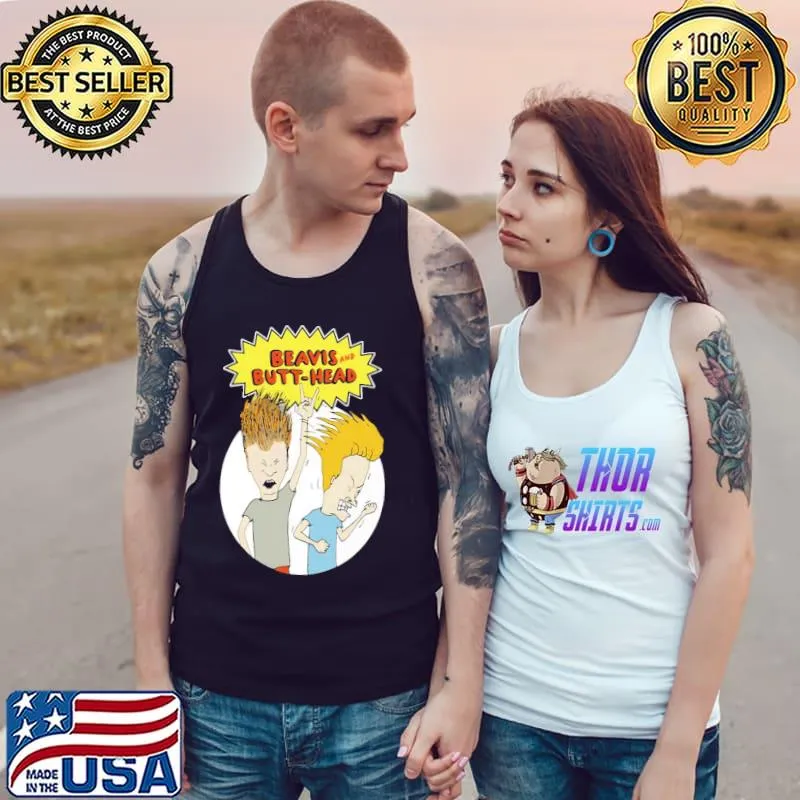 Nice Beavis And Butthead Cartonn Vintage Unisex T-Shirt Tank Top