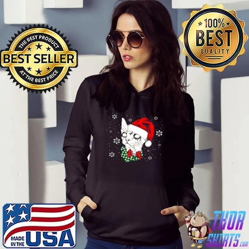 Nice Cat Santa Christmas shirt