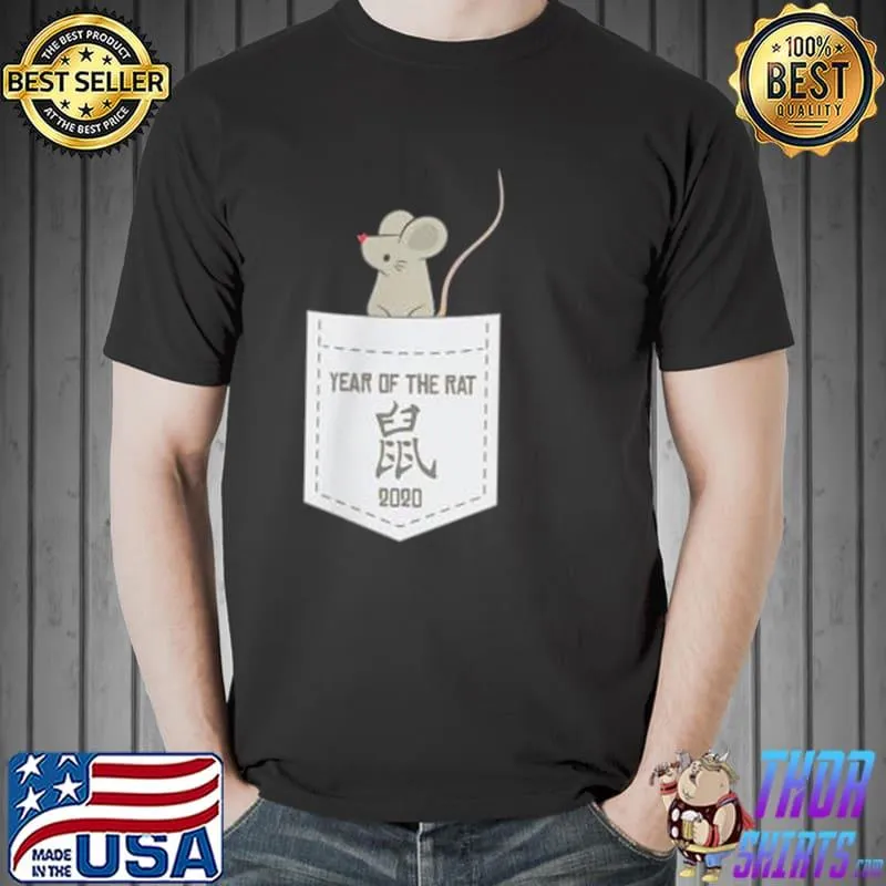 Nice Chinesisches Neujahr der Ratte 2020 in einer Tasche Shirt
