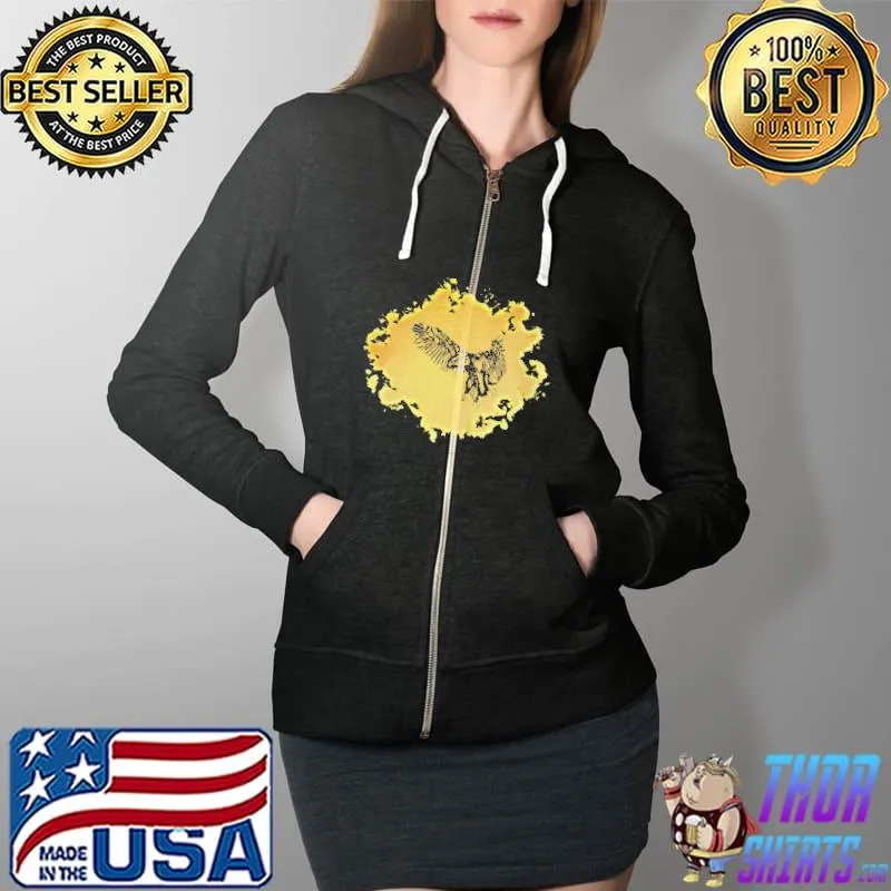 Nice Eagle motif bird of prey beak claws animal colorful birds Full Zip Hooded