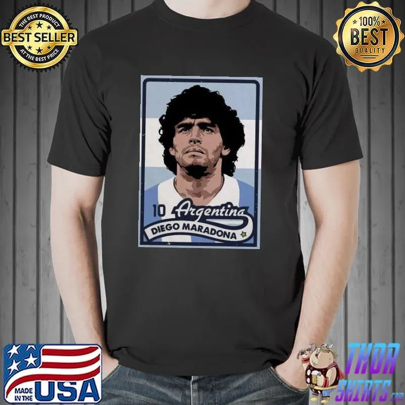 Nice funny Rip 10 Argentina Diego Maradona 1960 2020 Shirt Unisex