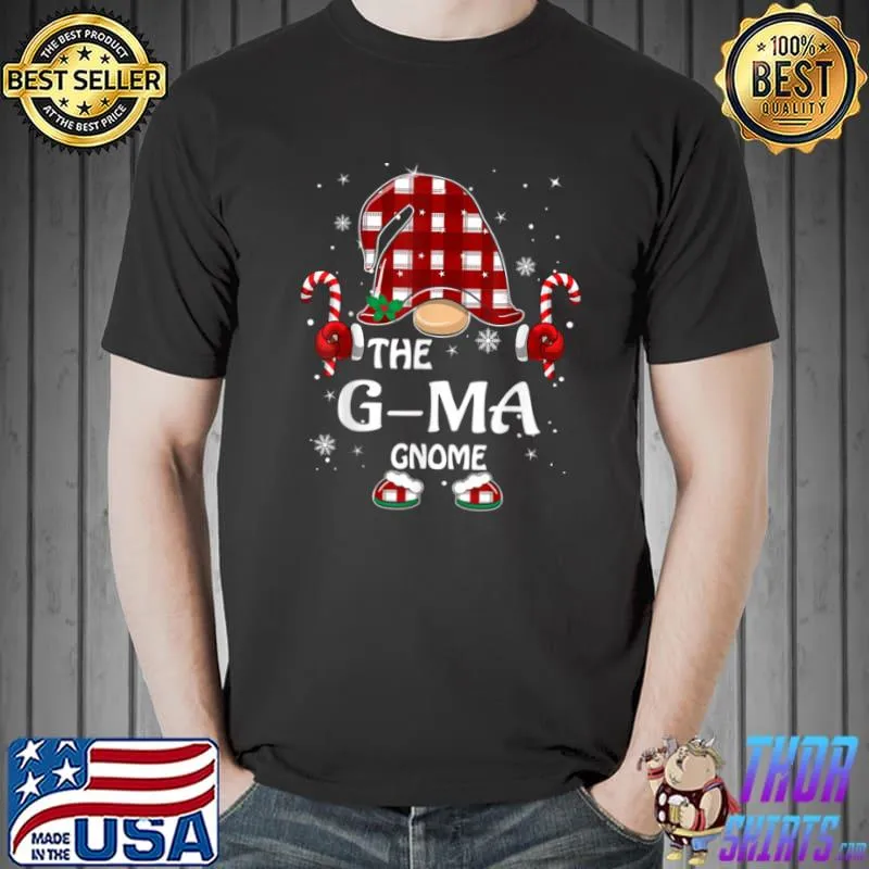 Nice G Ma Gnome Family Christmas Pajama G Ma Gnome T Shirt Unisex