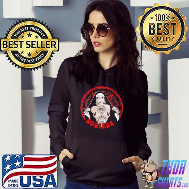 Nice Godless Witches Satan shirt