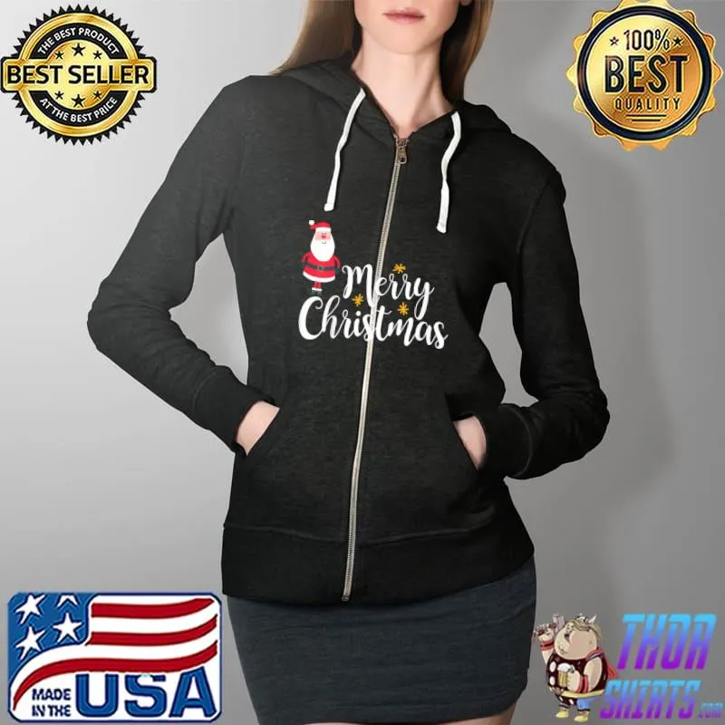Nice kids Christmas kids - Merry Christmas T-Shirt Full Zip Hooded