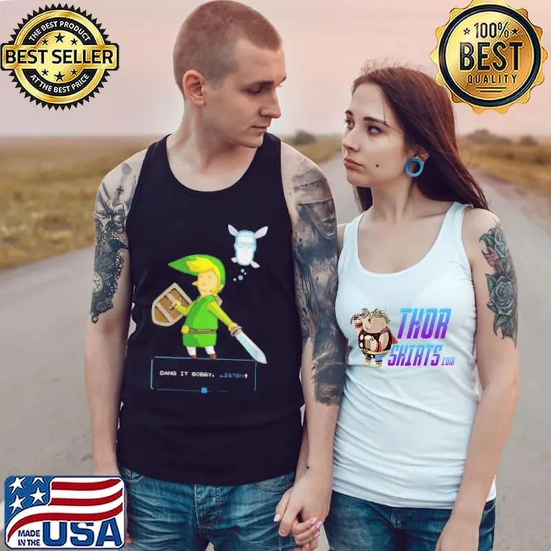 Nice king of the Hill - Link from Zelda Shirt Tank Top