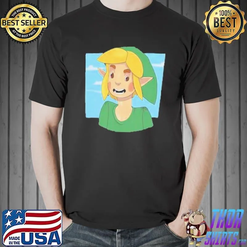 Nice legend of Zelda Link Shirt Unisex