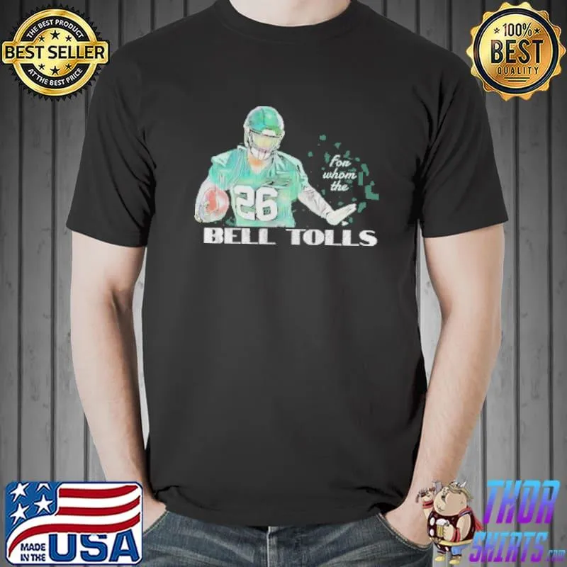 Nice Le'veon Bell For Whom The Bell Tolls NY Jets Vintage Shirt Unisex