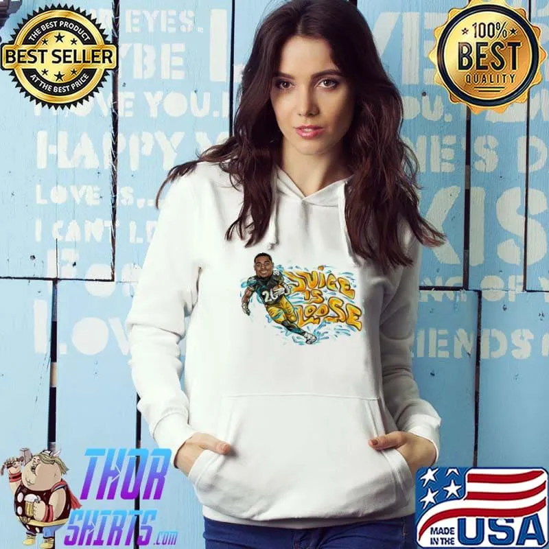 Nice Leveon Bell Juice is Loose Retro Shirt Hoodie